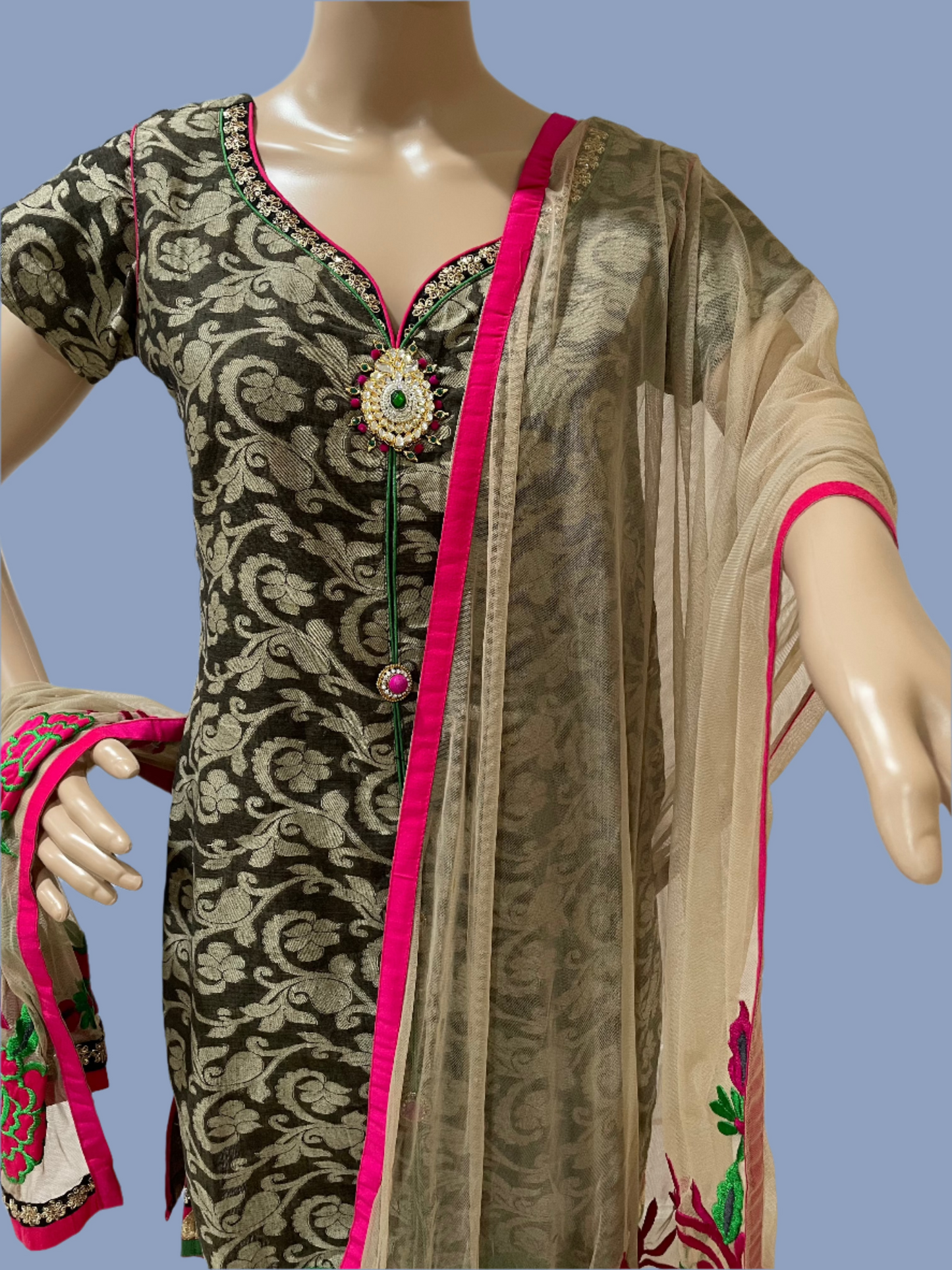 Embroidered Kurta Pajama