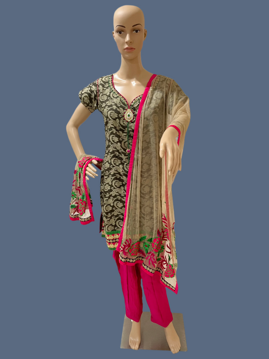 Embroidered Kurta Pajama